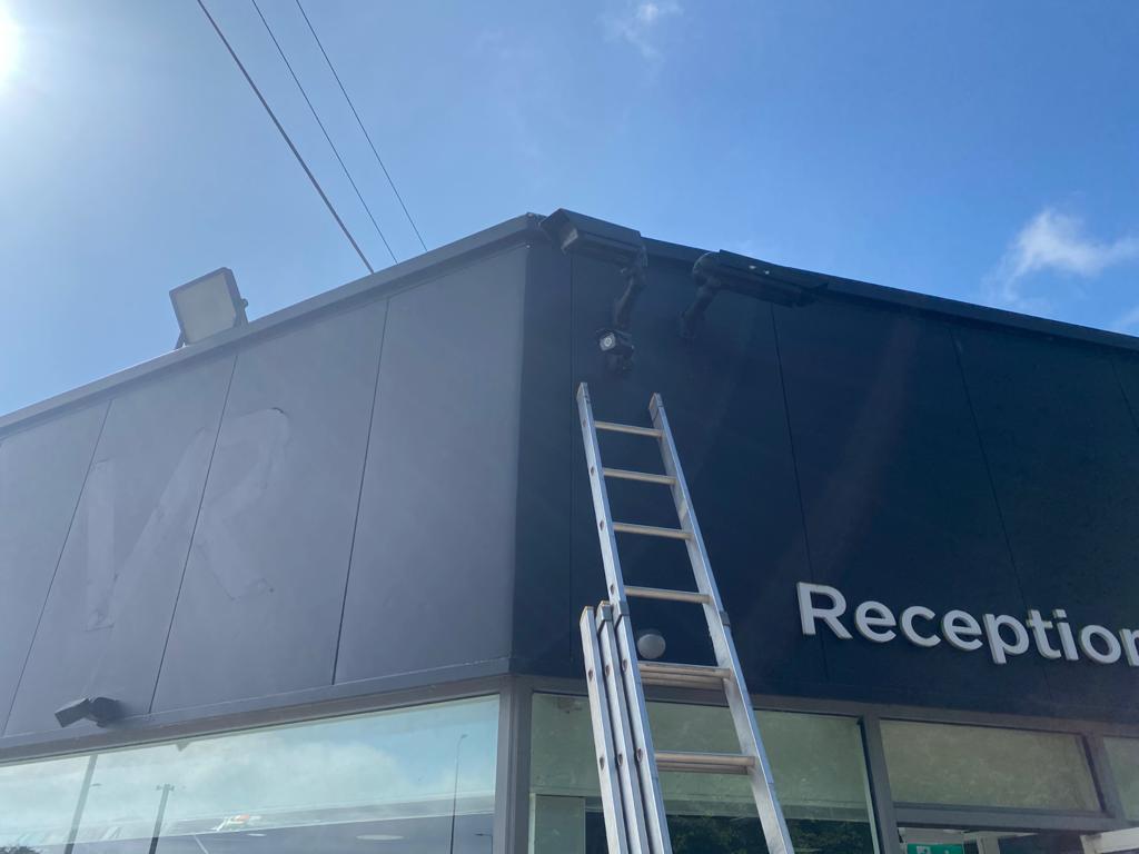 Turret Camera Installation in Chester | Fire & Security Wrexham | Call ...